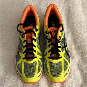 GEL ASICS Women’s Neon Yellow and Black Athletic Shoes